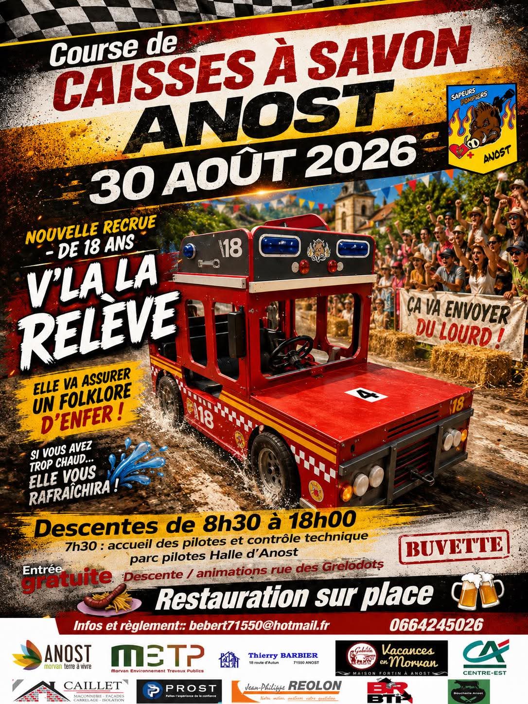 course caisses a savon