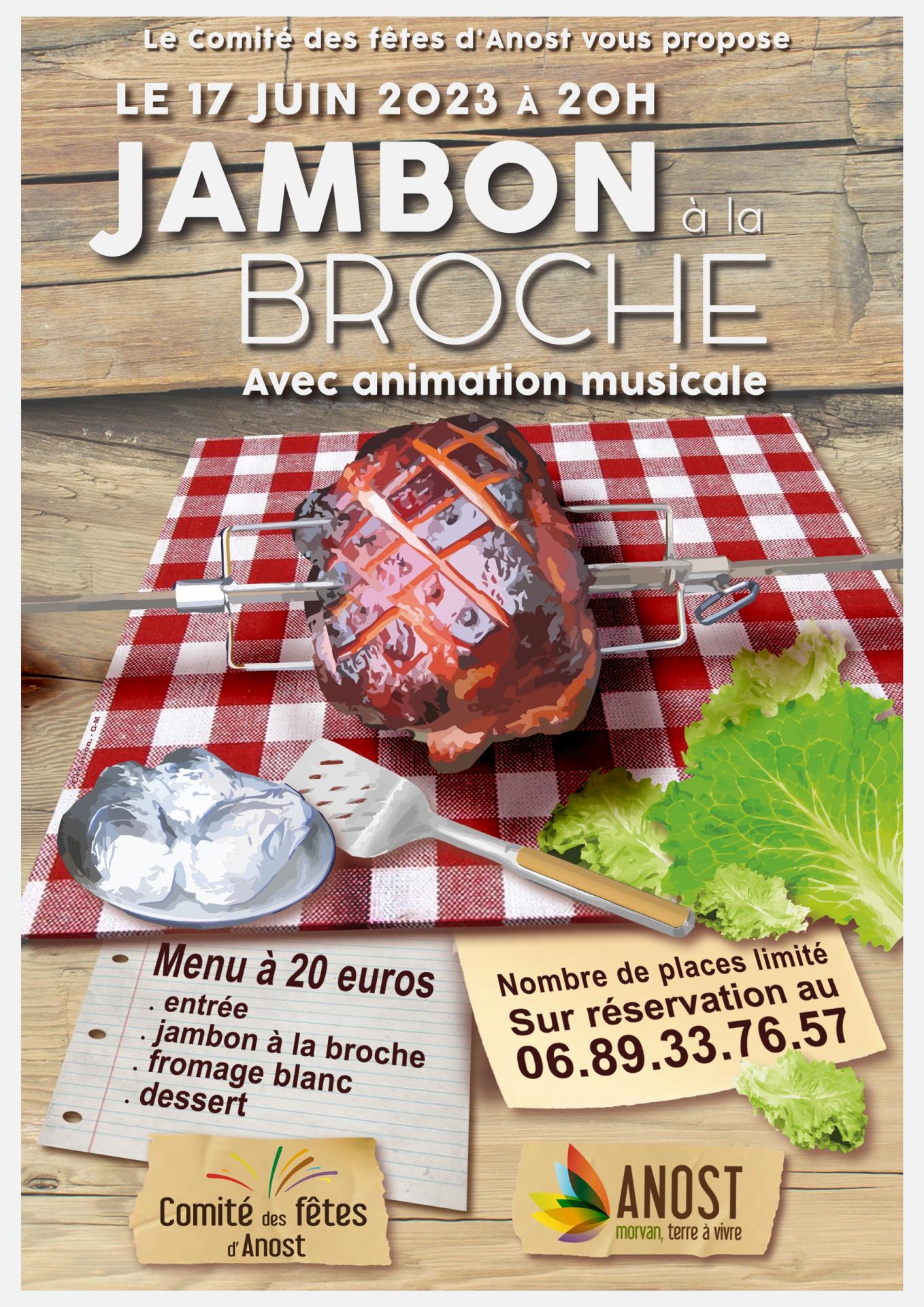 jambon a la broche