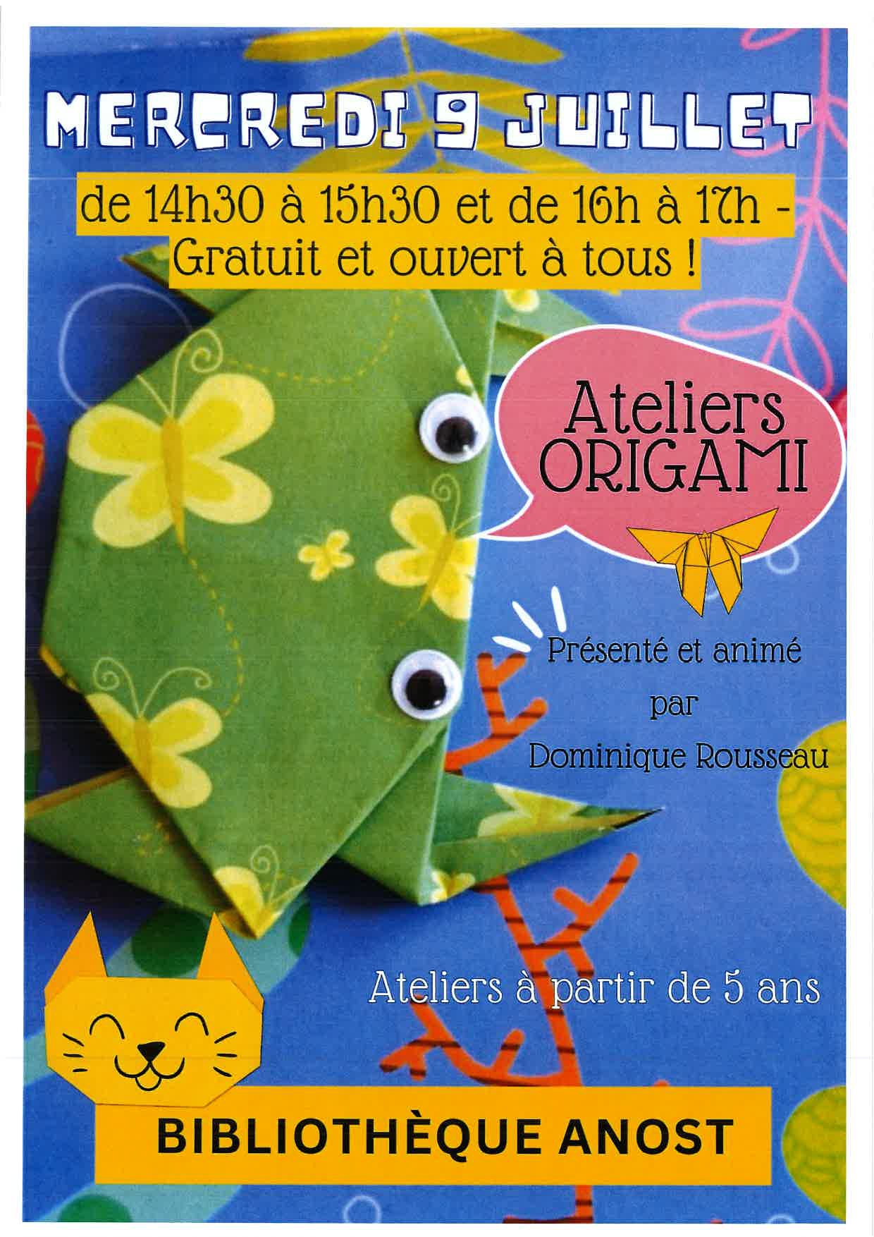 atelier origamis