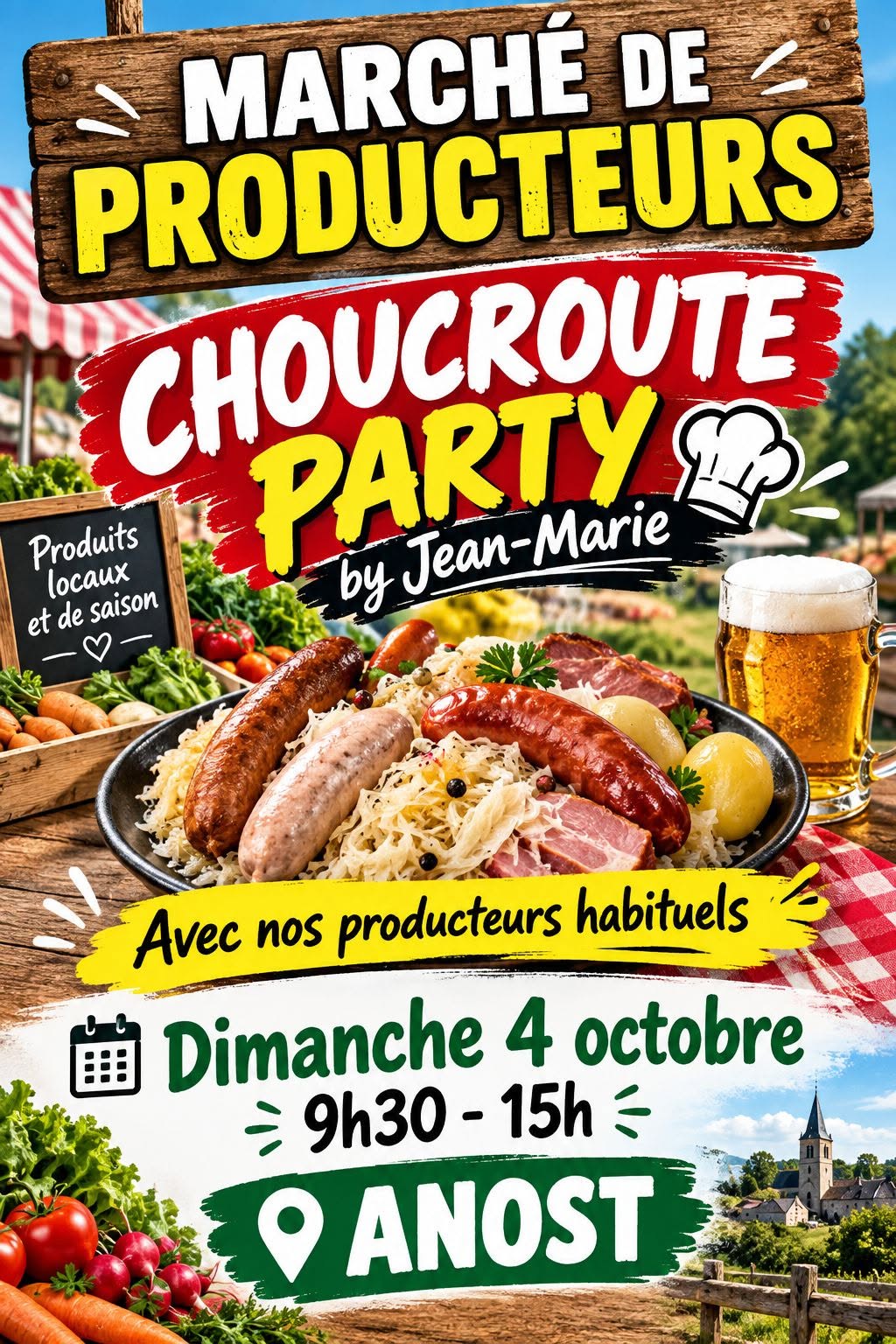 marche de producteurs octobre
