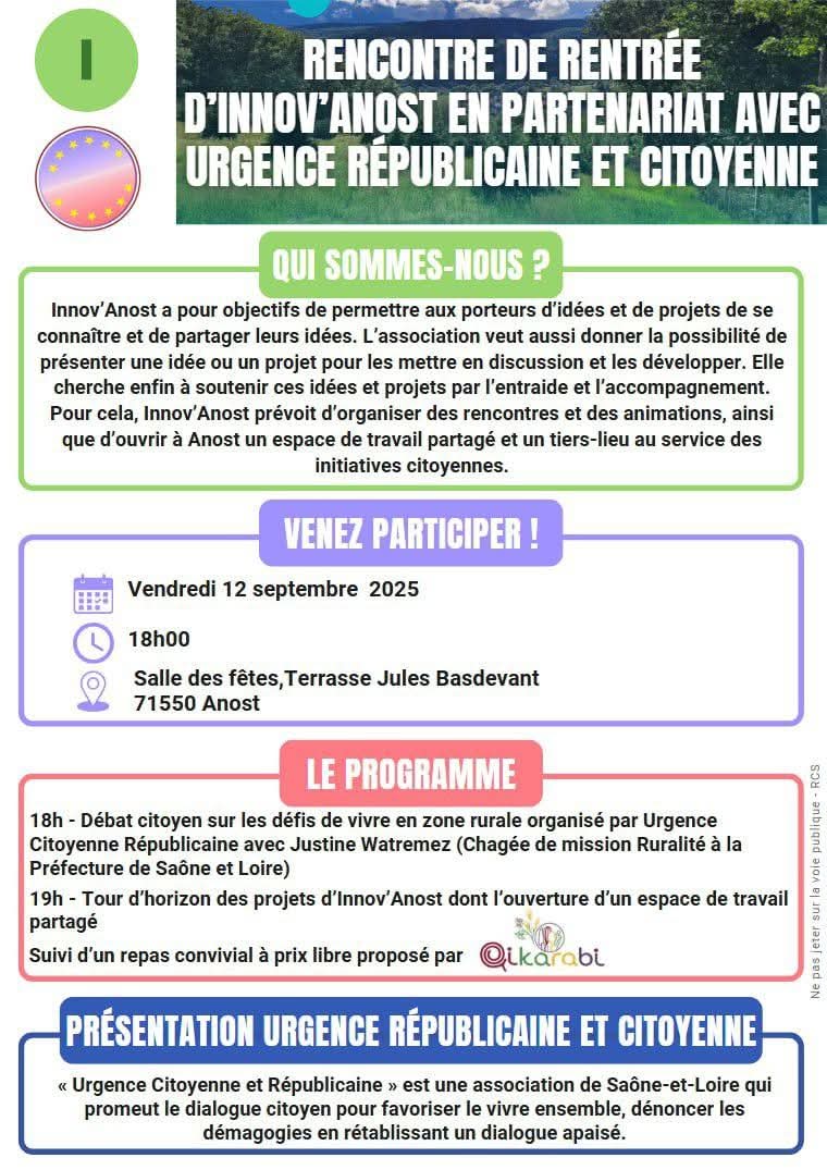 rencontre Innov Anost