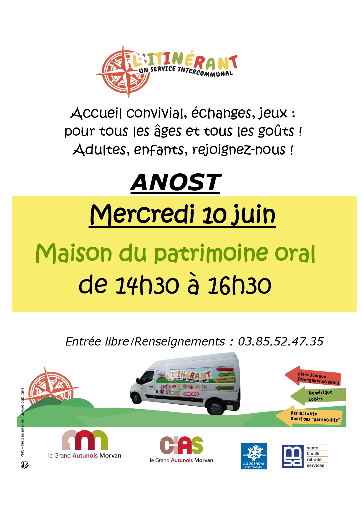 itinerant juin