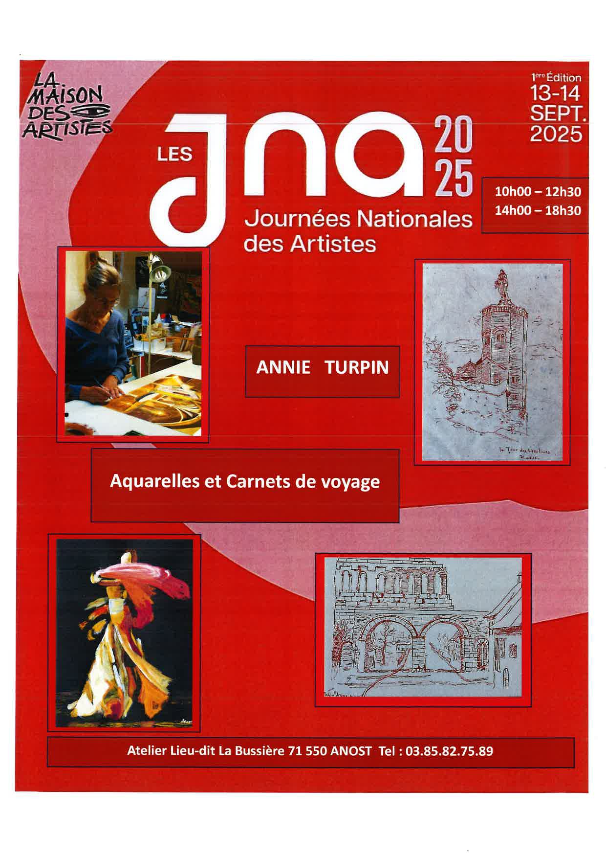journees nationales des artistes