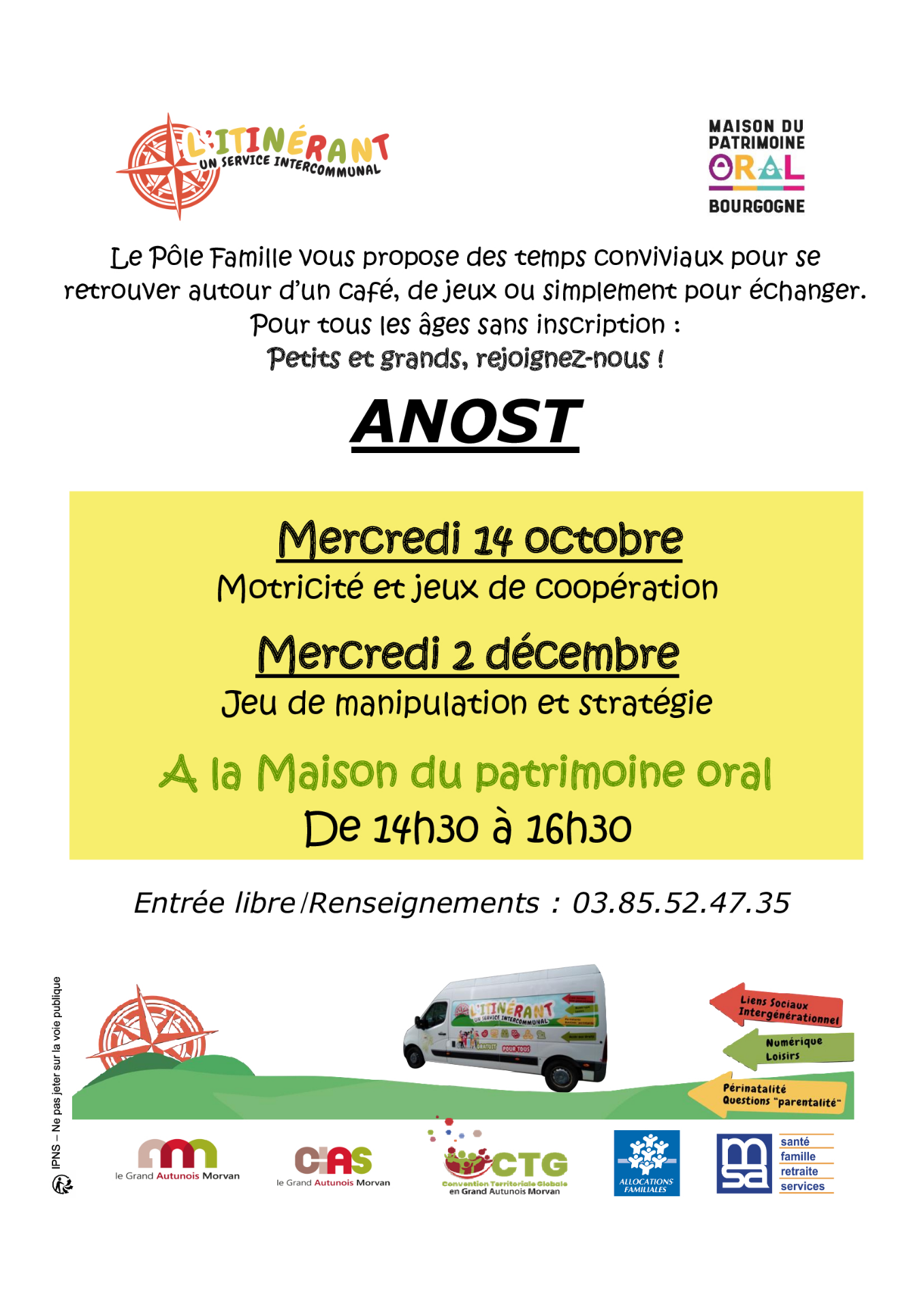 itinerant octobre