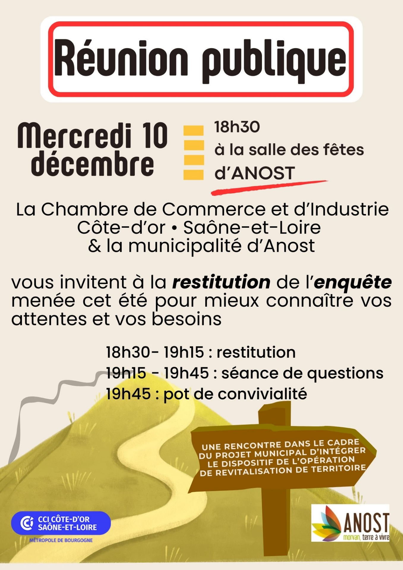 reunion publique restitution enquete