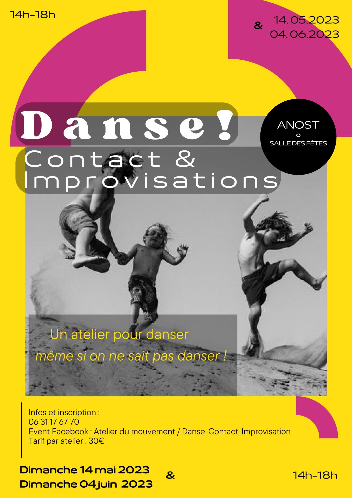 atelier danse contact