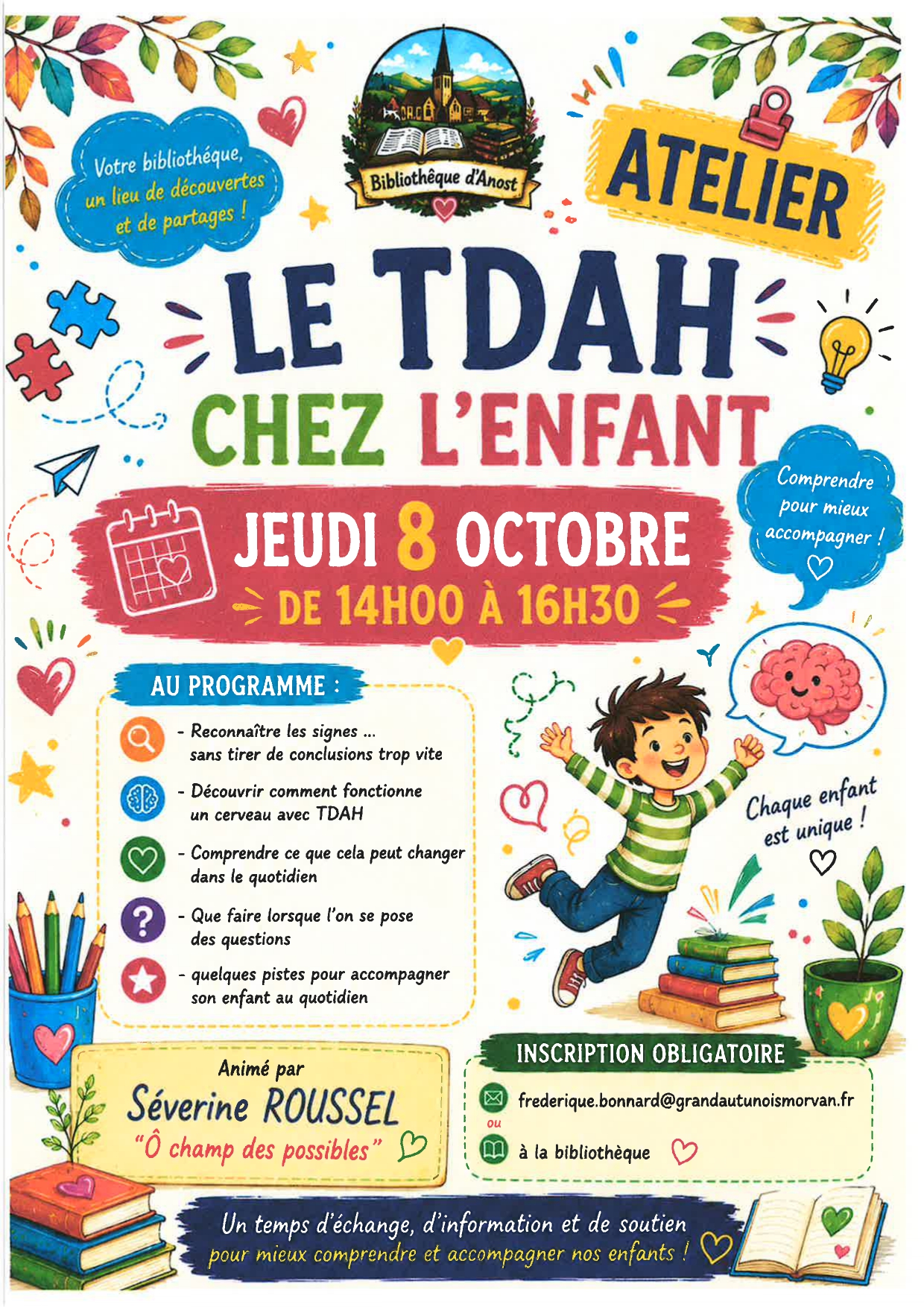 le tdah chez l enfant