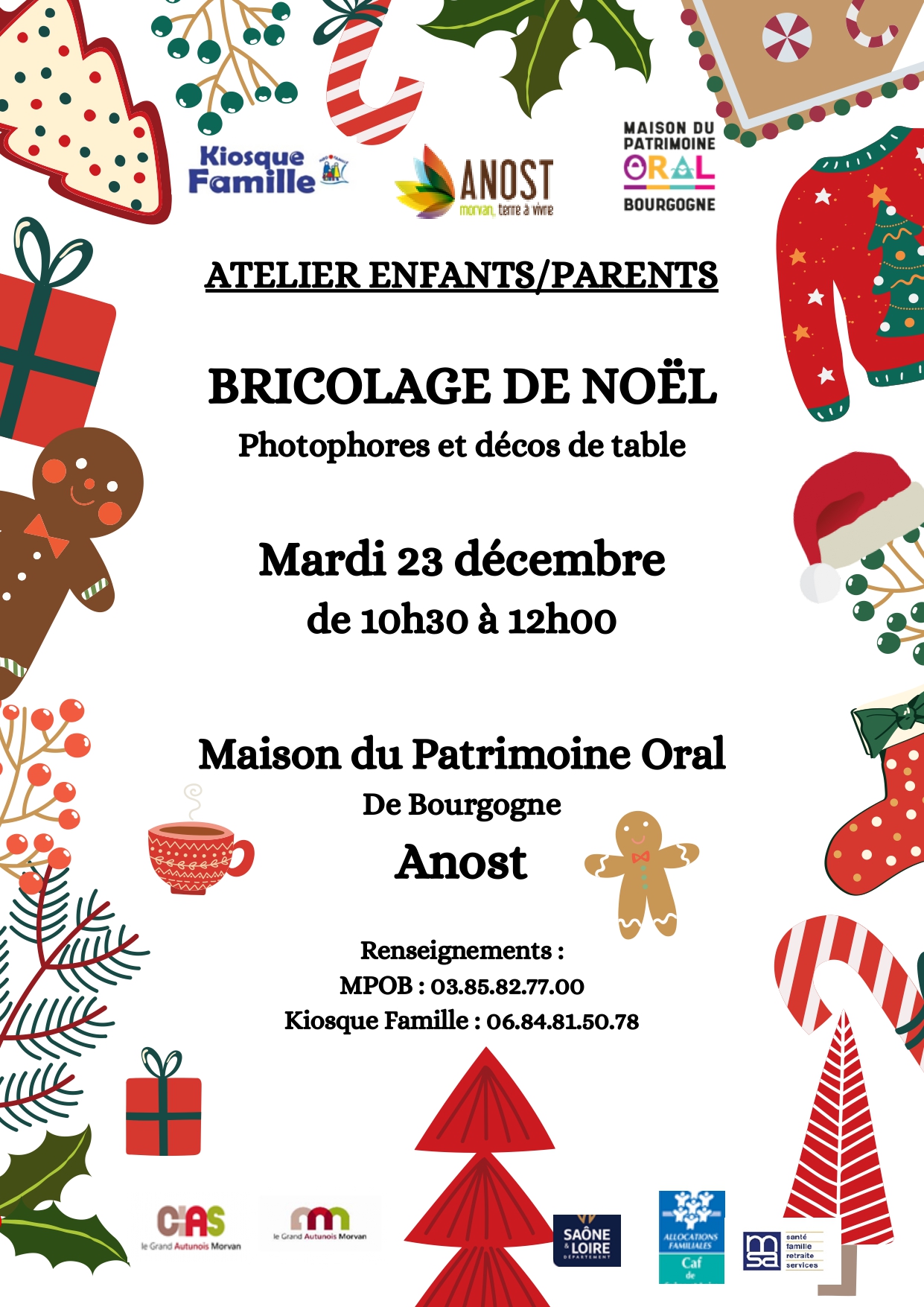 atelier bricolage de noel