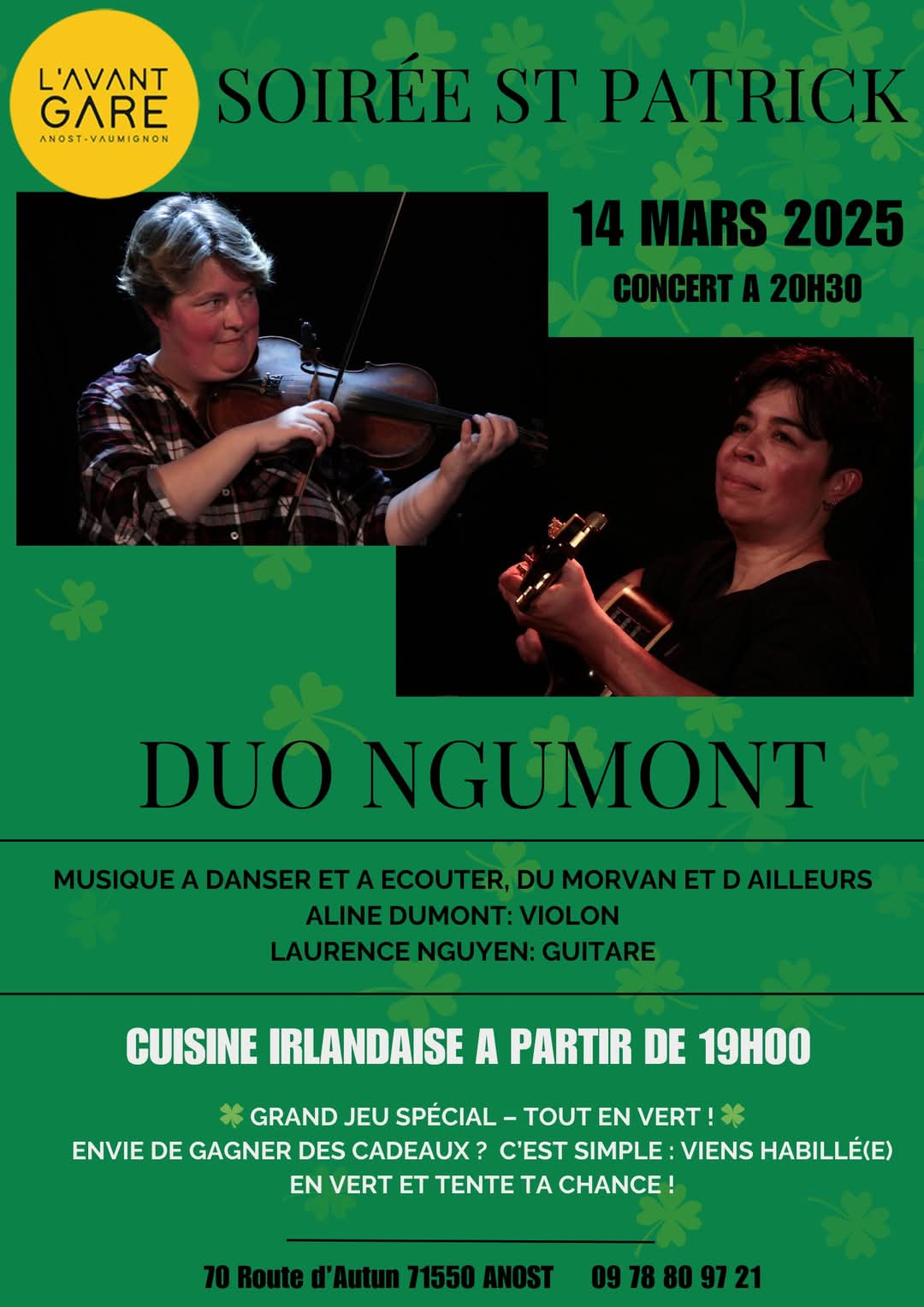 soiree st patrick