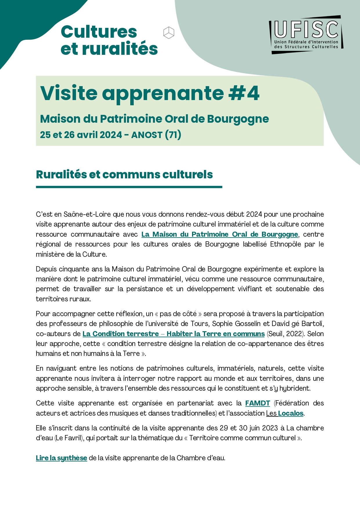 visite apprenante