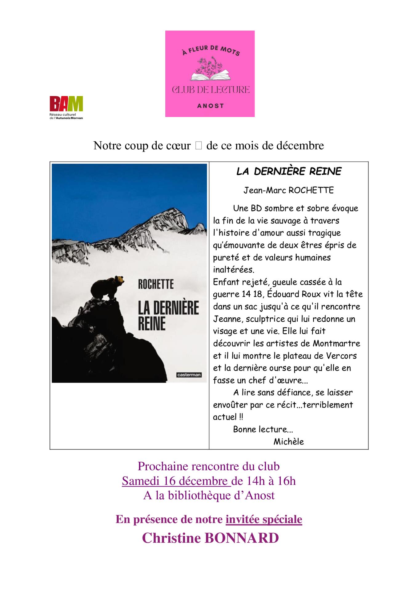 rencontre club de lecture