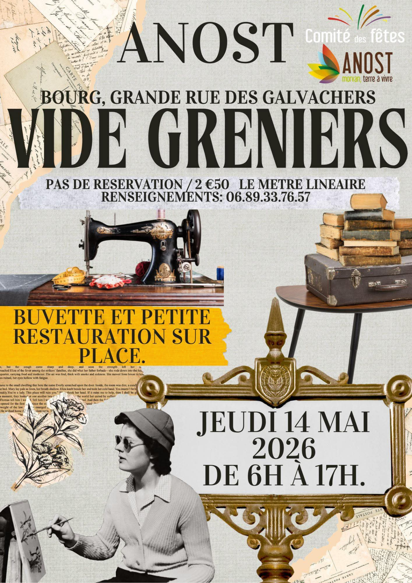 vide greniers 14 mai