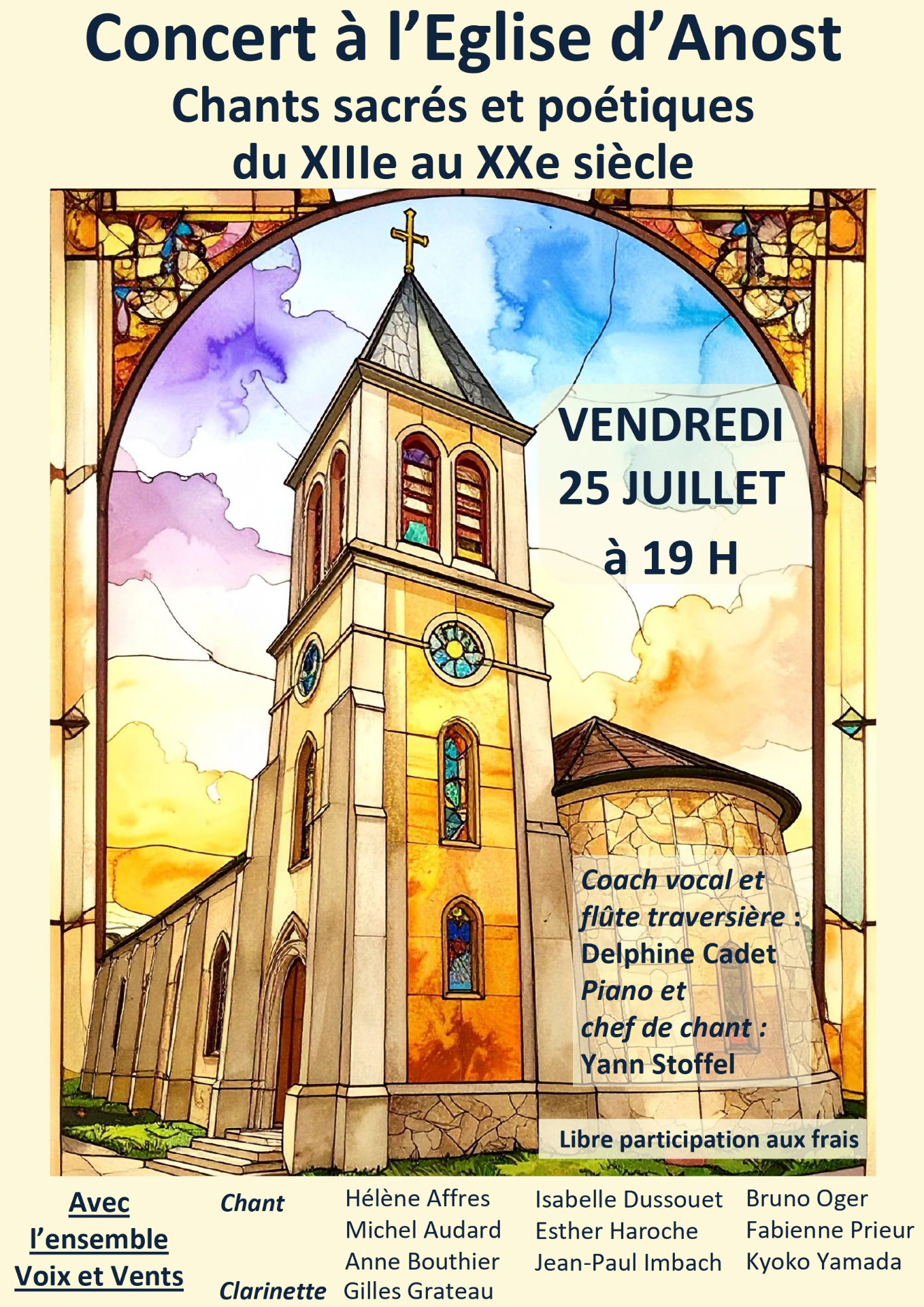 chants sacres et poetiques