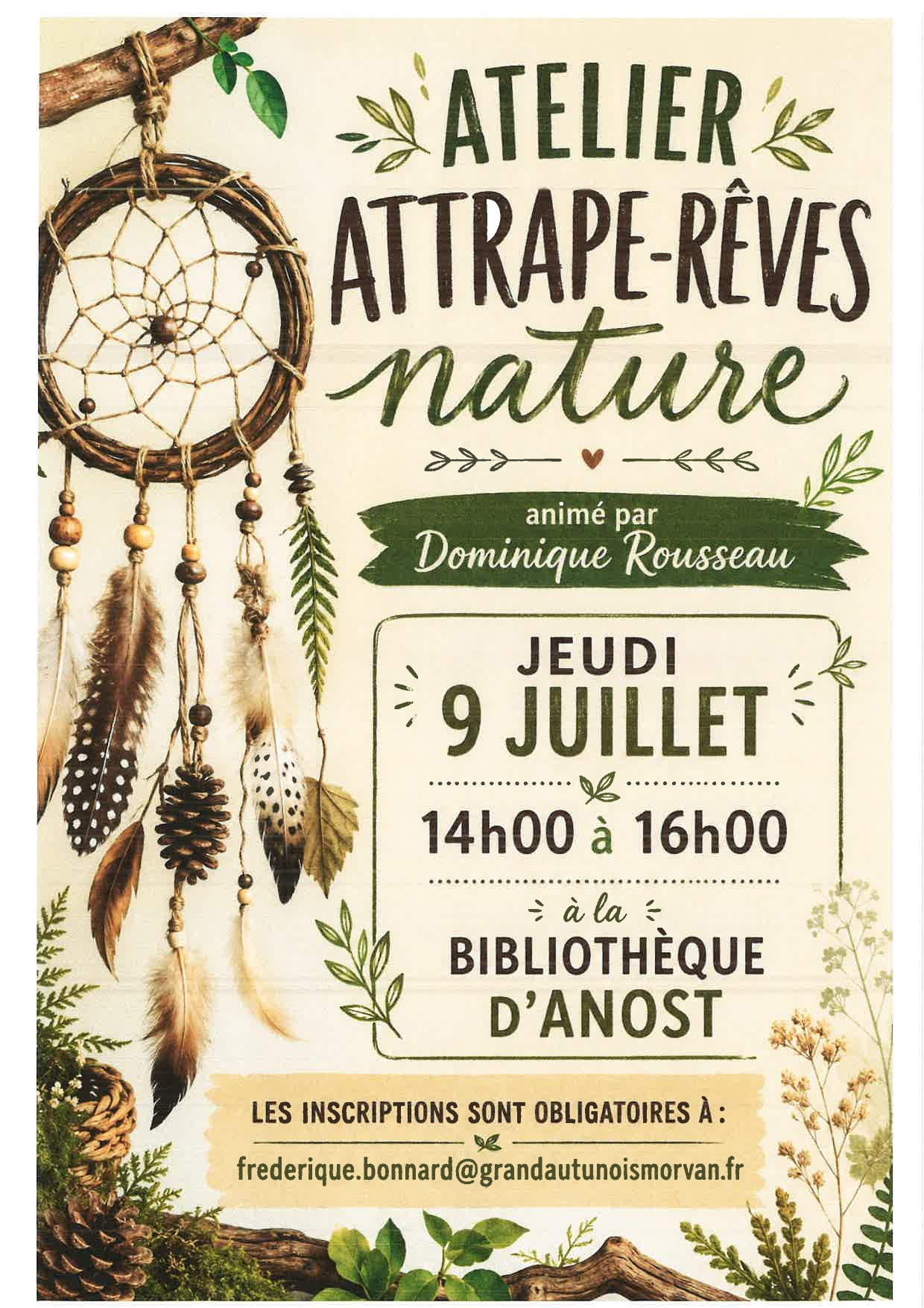 atelier attrappe reves